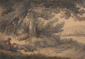 Campesinos descansando de George Morland