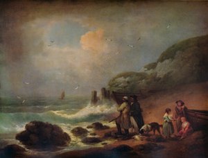 Disparando a Aves Marinas, 1795 de George Morland