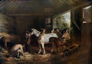 El interior del establo, 1791, 1912