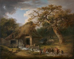 El antiguo molino de agua de George Morland