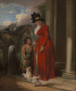 La puerta del terrateniente de George Morland