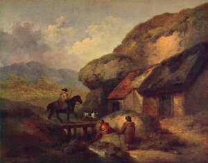 El viajero, c1795 de George Morland