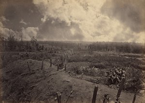 Campo de batalla de Atlanta, Georgia, 22 de julio de 1864. N.º 2 de George N. Barnard