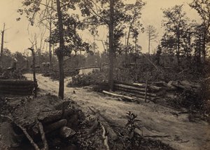 Campo de batalla de la iglesia New Hope, Georgia, n.º 1 de George N. Barnard