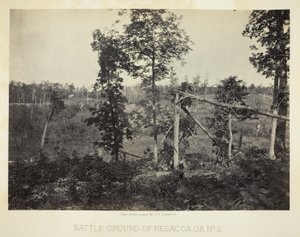 Campo de batalla de Resacca, GA, nº 2 de George N. Barnard