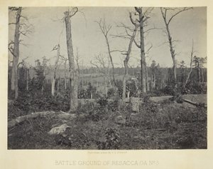 Campo de batalla de Resacca, GA, nº 3 de George N. Barnard