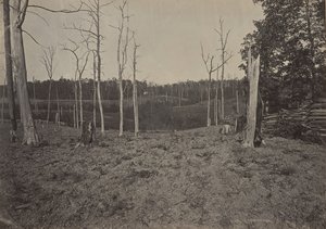 Campo de batalla de Resacca, Georgia No. 1 de George N. Barnard