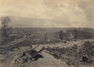 Campo de batalla de Resaca, Georgia, n.º 4 de George N. Barnard