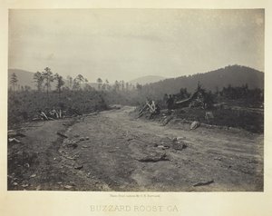 Buzzard Roost, GA, 1866 de George N. Barnard