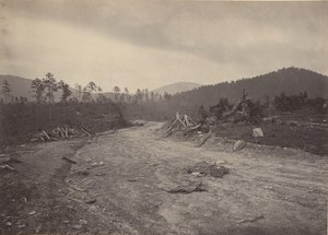 Buzzard Roost, Georgia, 1860s de George N. Barnard