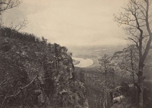 Valle de Chattanooga desde Lookout Mountain No. 2, 1860s de George N. Barnard