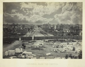 Columbia desde el Capitolio de George N. Barnard