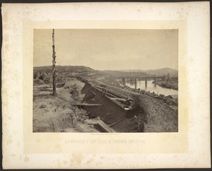 Defensas del puente de Etawah de George N. Barnard