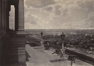 Nashville desde el Capitolio, 1860s de George N. Barnard
