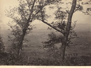 Orchard Knob desde Mission Ridge,1864-1866 (foto) de George N. Barnard