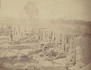 Obras rebeldes frente a Atlanta, Georgia, No. 2 de George N. Barnard