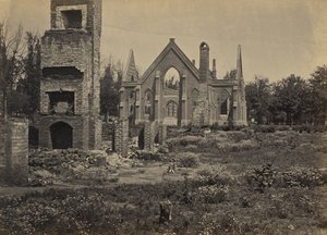 Ruinas en Columbia, Carolina del Sur de George N. Barnard