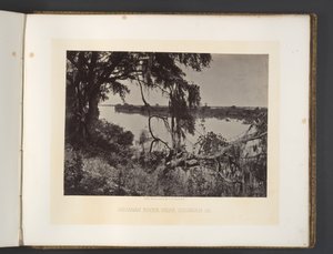 Río Savannah, cerca de Savannah, Georgia de George N. Barnard