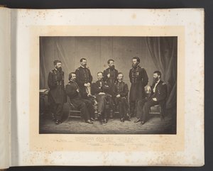 Sherman y sus generales de George N. Barnard