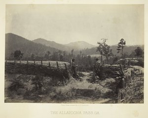 El Paso de Allatoona, GA, 1866 de George N. Barnard