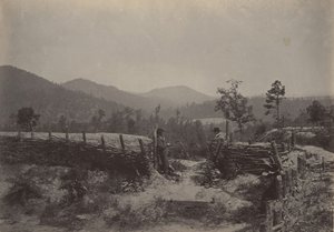 El paso de Allatoona, Georgia, 1860s de George N. Barnard