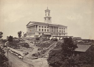 El Capitolio, Nashville, Tennessee, década de 1860
