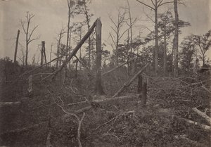 El Agujero del Infierno, Iglesia New Hope, Georgia de George N. Barnard