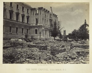 El Nuevo Capitolio, Columbia, SC de George N. Barnard
