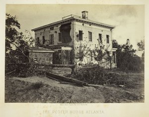 El Potter House de Atlanta de George N. Barnard
