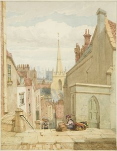 Queen Street [después Christmas Steps] de George Orleans Delamotte