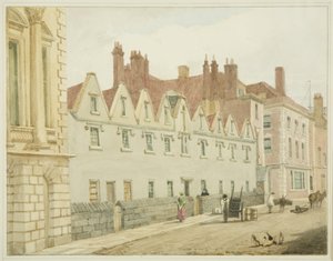 Casas de caridad de St Nicholas, King Street de George Orleans Delamotte