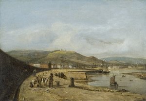 Swansea desde el muelle oeste de George Orleans Delamotte