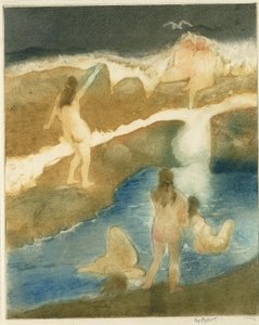 Olas del mar de George Overbury Pop Hart