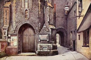 Callejón de la Iglesia St John Maddermarket de George Parsons Norman