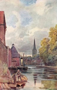 La Catedral desde el Ferry de King Street de George Parsons Norman
