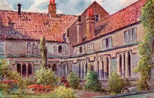 El Hospital de los Ancianos, Vista de los Claustros de George Parsons Norman