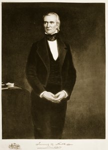 James K. Polk (1795-1849), 11º Presidente de los Estados Unidos de América