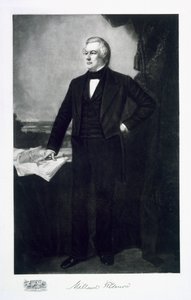 Millard Fillmore, 13º Presidente de los Estados Unidos de América, pub. 1901 de George Peter Alexander Healy