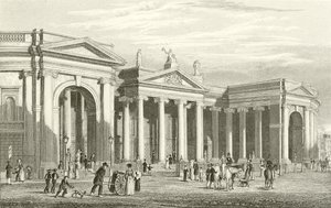 Banco de Irlanda, Dublín, Pórtico Sur de George Petrie