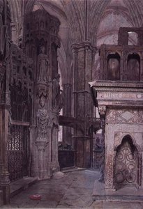 Capilla de Eduardo el Confesor, Abadía de Westminster de George Price Boyce
