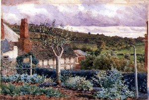 Desde el jardín de Sherford Cottage, Bromyard de George Price Boyce