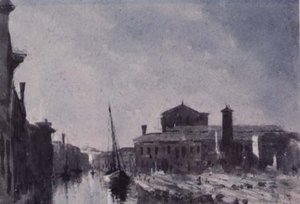 La Sacca Della Misericordia, Venecia de George Price Boyce