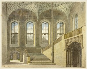 Vestíbulo de entrada, Christchurch, Oxford de George Pyne