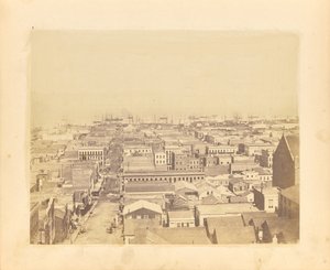 Vista de la calle Sacramento. de George R. Fardon