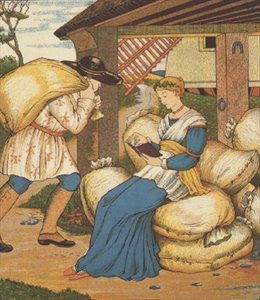 La princesa leyendo de Rumpelstiltskin