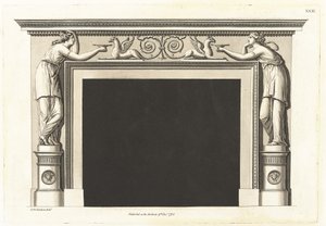Una Nueva Colección de Chimeneas, Ornamentadas al Estilo de la Arquitectura Etrusca, Griega y Romana; Conteniendo Treinta y Seis Diseños Adecuados para la Gama Más Elegante de Apartamentos de George Richardson