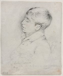 Retrato de Welby Sherman dormido en una silla, 1828