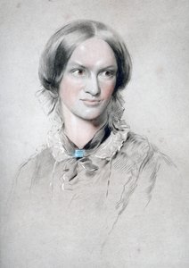 Charlotte Bronte, novelista inglesa, 1850 de George Richmond