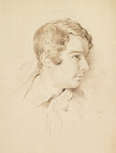 Cabeza de un hombre de George Richmond