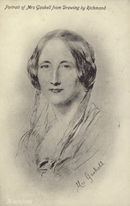 Sra. Gaskell (1810-1865), novelista y cuentista inglesa de George Richmond